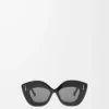 Retro Screen sunglasses Black