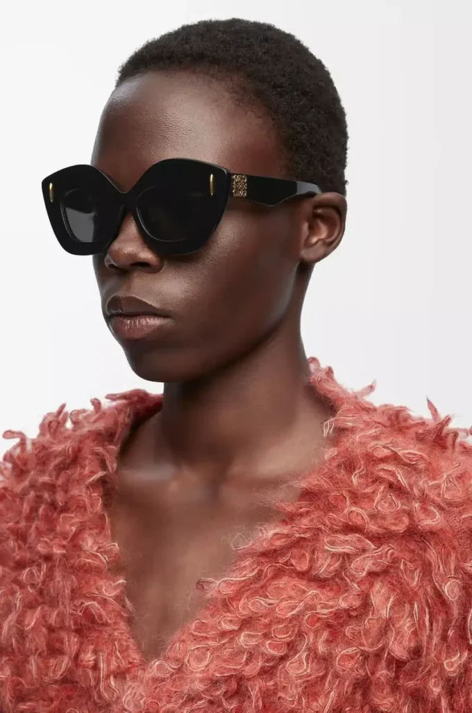 Retro Screen sunglasses Black