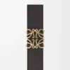 Reversible Anagram belt in smooth calfskin Black/Ocean/Gold Reversible Anagram belt in smooth calfskin Black/Ocean/Gold