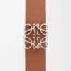 Reversible Anagram belt in smooth calfskin Black/Tan/Palladium Reversible Anagram belt in smooth calfskin Black/Tan/Palladium