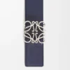 Reversible Anagram belt in smooth calfskin Ocean/Black/Palladium Reversible Anagram belt in smooth calfskin Ocean/Black/Palladium