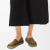 Rio slipper in suede and raffia Brown Rio slipper in suede and raffia Brown