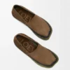 Rio slipper in suede and raffia Brown Rio slipper in suede and raffia Brown