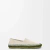 Rio slipper in suede and raffia Light Grey Rio slipper in suede and raffia Light Grey