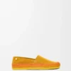 Rio slipper in suede and raffia Orange Rio slipper in suede and raffia Orange