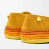 Rio slipper in suede and raffia Orange Rio slipper in suede and raffia Orange