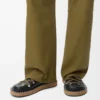 Rivet lace-up in vegetable-tanned calfskin Black Rivet lace-up in vegetable-tanned calfskin Black