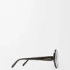 Round Slim sunglasses Black