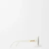 Round Slim sunglasses White/Ivory