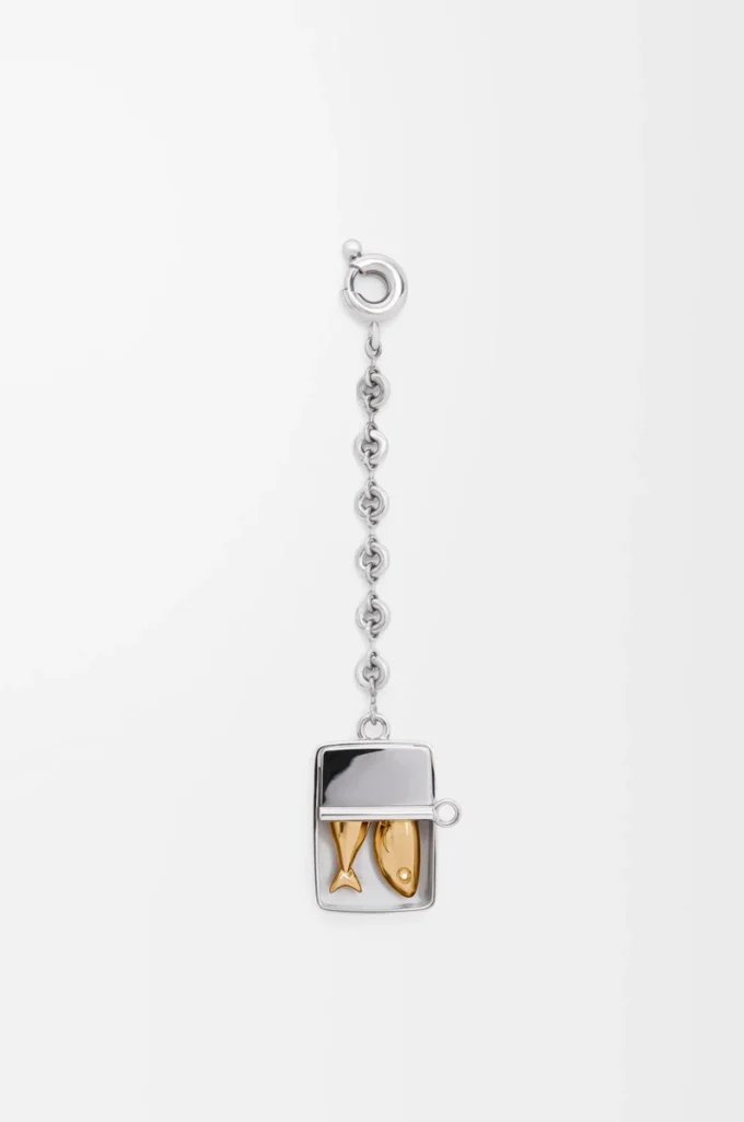 Sardine box charm Silver/Gold Sardine box charm Silver/Gold