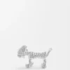 Sausage dog brooch Silver Sausage dog brooch Silver