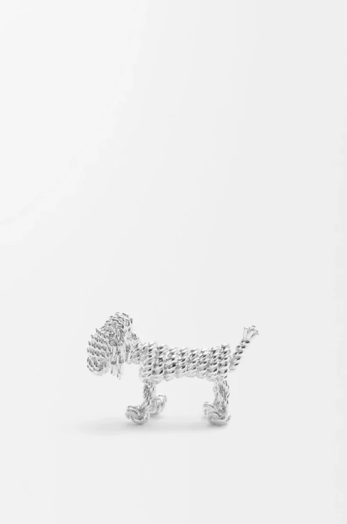Sausage dog brooch Silver Sausage dog brooch Silver