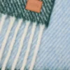 Scarf in alpaca and wool blend Blue/Green Scarf in alpaca and wool blend Blue/Green