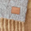 Scarf in alpaca and wool blend Camel/Multicolor Scarf in alpaca and wool blend Camel/Multicolor