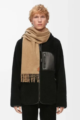 Scarf in cashmere Beige Scarf in cashmere Beige