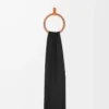 Scarf in cashmere Black Scarf in cashmere Black