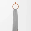 Scarf in cashmere Light Grey Scarf in cashmere Light Grey
