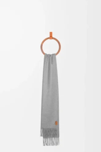 Scarf in cashmere Light Grey