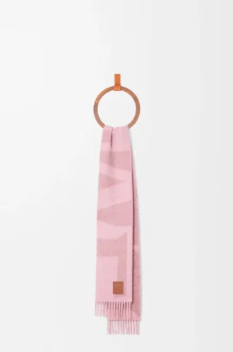 Scarf in cashmere Light Pink/Pink