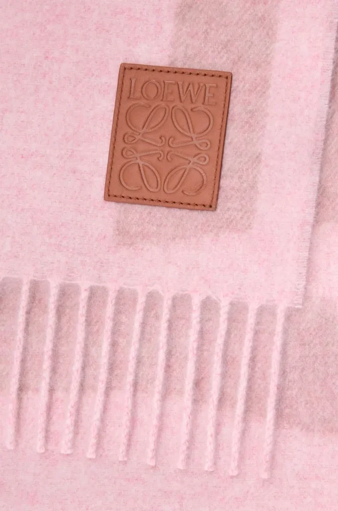 Scarf in cashmere Light Pink/Pink Scarf in cashmere Light Pink/Pink