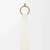 Scarf in cashmere White Scarf in cashmere White