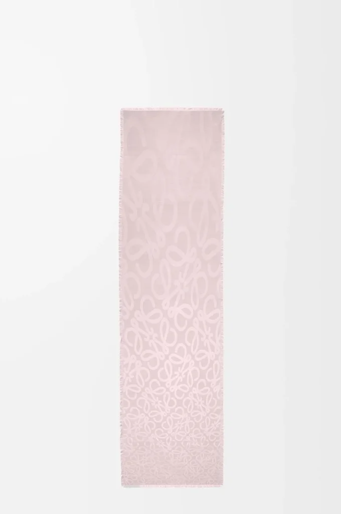Scarf in silk and wool Icy Pink Scarf in silk and wool Icy Pink