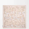 Scarf in silk Light Beige/Beige Scarf in silk Light Beige/Beige