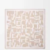 Scarf in silk Light Beige/Beige Scarf in silk Light Beige/Beige