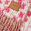 Scarf in wool and alpaca blend Pink/Multicolor Scarf in wool and alpaca blend Pink/Multicolor