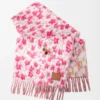 Scarf in wool and alpaca blend Pink/Multicolor Scarf in wool and alpaca blend Pink/Multicolor