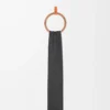 Scarf in wool and cashmere Black/Grey Scarf in wool and cashmere Black/Grey