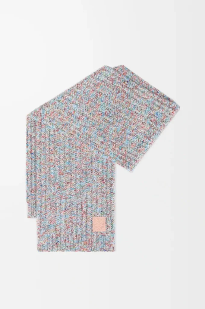 Scarf in wool and cashmere blend Multicolor Scarf in wool and cashmere blend Multicolor