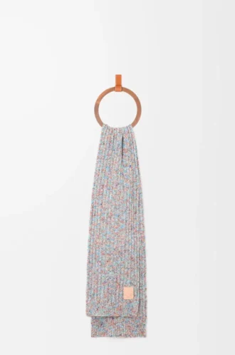 Scarf in wool and cashmere blend Multicolor