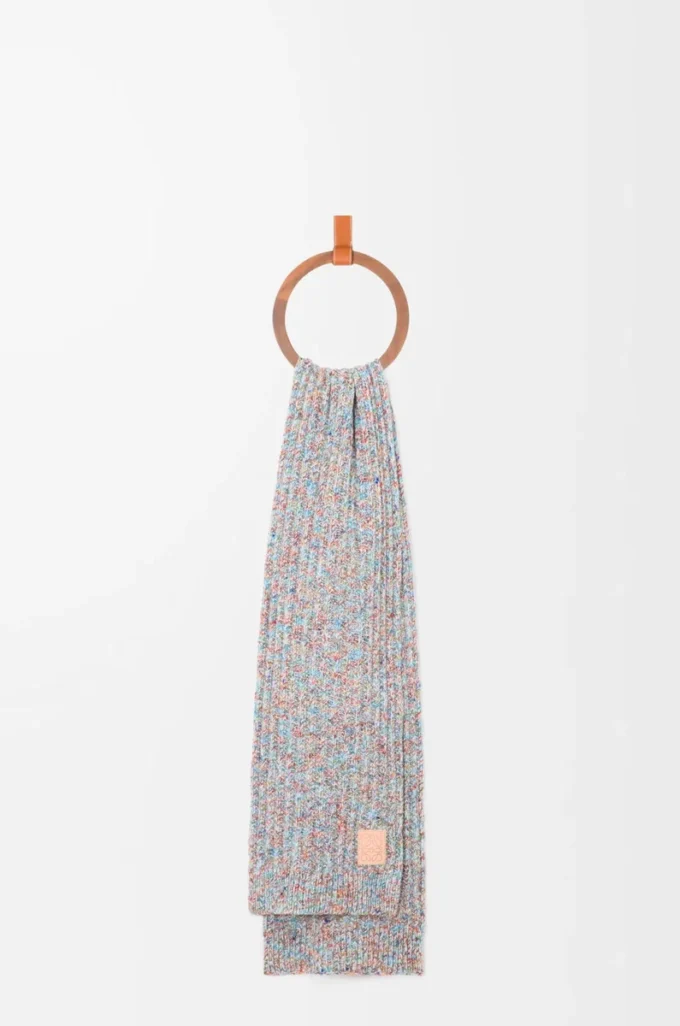 Scarf in wool and cashmere blend Multicolor Scarf in wool and cashmere blend Multicolor
