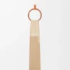 Scarf in wool and cashmere Camel/White Scarf in wool and cashmere Camel/White