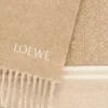 Scarf in wool and cashmere Camel/White Scarf in wool and cashmere Camel/White