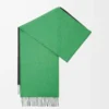 Scarf in wool and cashmere Dark Green/Green