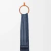 Scarf in wool and cashmere Dark Navy Blue Scarf in wool and cashmere Dark Navy Blue