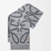 Scarf in wool and cashmere Grey Melange Scarf in wool and cashmere Grey Melange