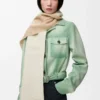 Scarf in wool and cashmere Ivory/Sand