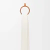 Scarf in wool and cashmere Ivory/Sand