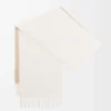 Scarf in wool and cashmere Ivory/Sand