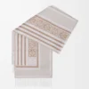 Scarf in wool and cashmere Light Beige Scarf in wool and cashmere Light Beige