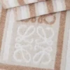 Scarf in wool and cashmere Light Beige Scarf in wool and cashmere Light Beige