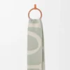 Scarf in wool and cashmere Light Beige/Light Green Scarf in wool and cashmere Light Beige/Light Green