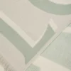 Scarf in wool and cashmere Light Beige/Light Green Scarf in wool and cashmere Light Beige/Light Green