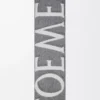 Scarf in wool and cashmere Light Grey/Grey Scarf in wool and cashmere Light Grey/Grey