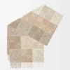 Scarf in wool and cashmere White/Beige Scarf in wool and cashmere White/Beige