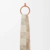 Scarf in wool and cashmere White/Beige Scarf in wool and cashmere White/Beige