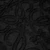 Scarf in wool and silk Black Scarf in wool and silk Black